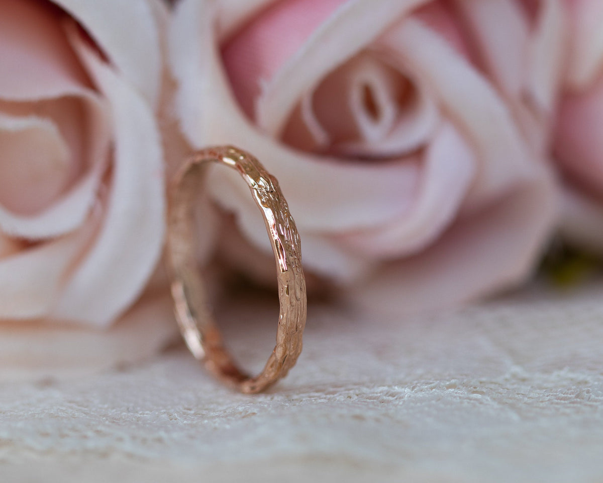 Natural Twig Wedding Band