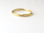 White Gold Wedding Ring, 14k Gold Band, Unique Wedding Band, Matching Wedding Bands, His and Her Ring, Unisex Band, Delicate Sculptured Ring