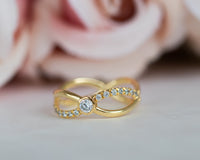 Eternal Love | Infinity Diamond Ring