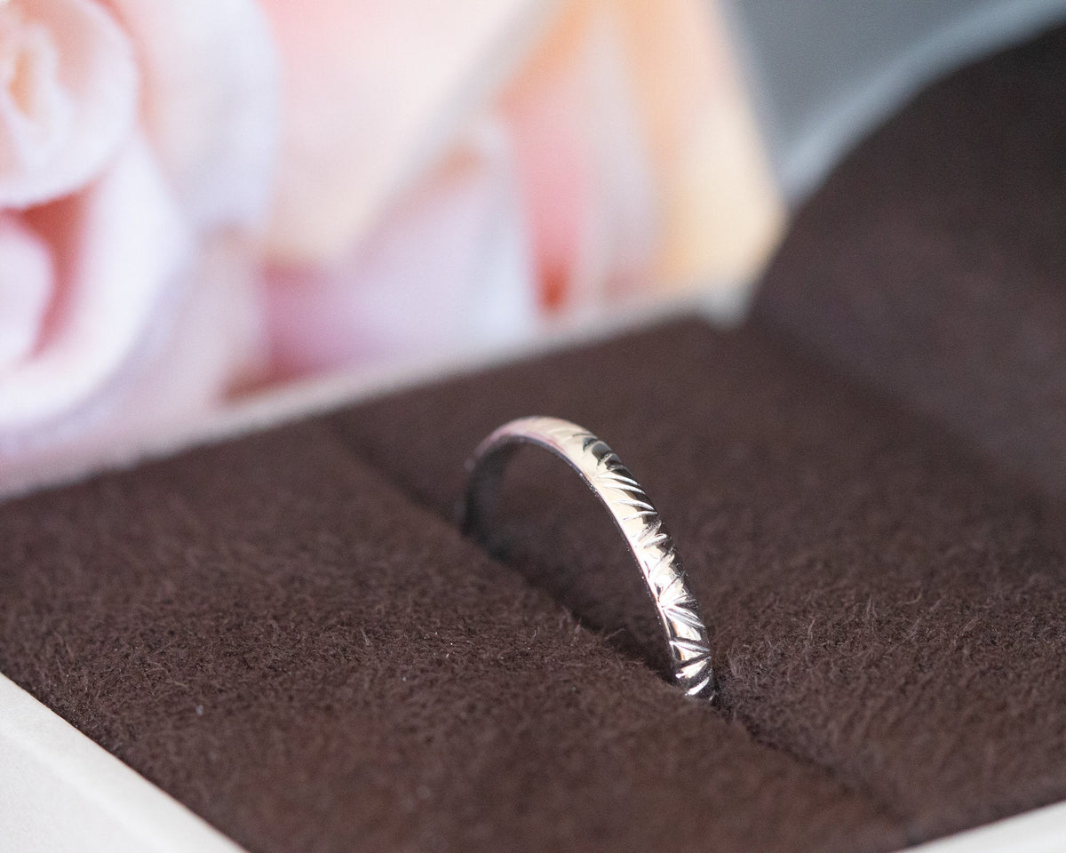 Rose Gold Wedding Band, Minimalist Ring, Gold Wedding Ring Woman, Stacking Ring, Thin Wedding Ring, Rose Gold Ring, 14k, 18k, Gift For Her