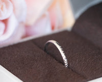 Rose Gold Wedding Band, Minimalist Ring, Gold Wedding Ring Woman, Stacking Ring, Thin Wedding Ring, Rose Gold Ring, 14k, 18k, Gift For Her