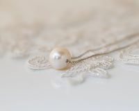 Pearl Necklace, Natural Pearl Necklace, Wedding Necklace, June Birthstone Necklace, 14K Gold Necklace, Gift Necklace, Anniversary Gift