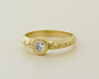 Unique diamond engagement ring, Leaf diamond ring, Unique diamond ring, 14k gold diamond ring, bold ring, diamond gold ring, solid gold ring