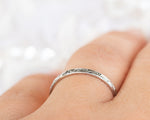 Matching Engagement ring and wedding Ring set - Bridal set, Floral Diamond ring, small diamond ring, wedding band, 14k solid gold ring set.