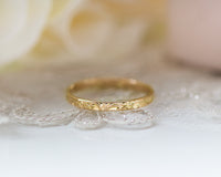 Matching Engagement ring and wedding Ring set - Bridal set, Floral Diamond ring, small diamond ring, wedding band, 14k solid gold ring set.