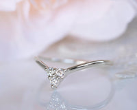 Diamond Bridal Set, Wedding Bridal Ring Set, Wedding Ring Set, Cluster Diamond Ring, Wedding Engagement Ring Set, 14K Gold Diamond Ring