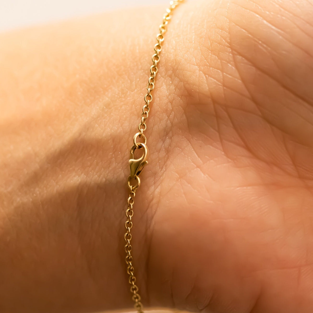 14k Gold Diamond Bracelet, Dainty Diamond Bracelet, Diamond Gold Chain Bracelet, Bridal Gift, Minimalist Diamond Bracelet, Gift For Her