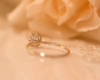 Moissanite Diamond Ring Set, 1 CT Diamond Engagement Ring Bridal Set, Moissanite Engagement Ring Set, 1 ct Engagement Ring and Wedding Band