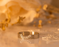 Diamond Wedding Band, Halo Diamond Ring, Diamond Enhancer Ring, Enhancer Wedding Band For Round or Oval Unique Diamond Wedding Band 14K, 18K