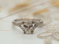 Oval Diamond Engagement Ring, IGI Diamond Ring