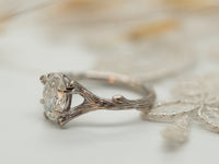 Oval Diamond Engagement Ring, IGI Diamond Ring
