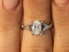 Oval Diamond Engagement Ring, IGI Diamond Ring