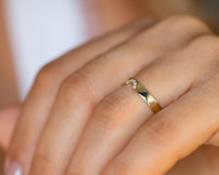 Halo Diamond Enhancer Ring Wedding Band