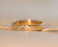 Halo Diamond Enhancer Ring Wedding Band