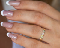Halo Diamond Enhancer Ring Wedding Band