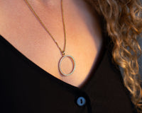 Circle Of Life Diamond Pendant Necklace