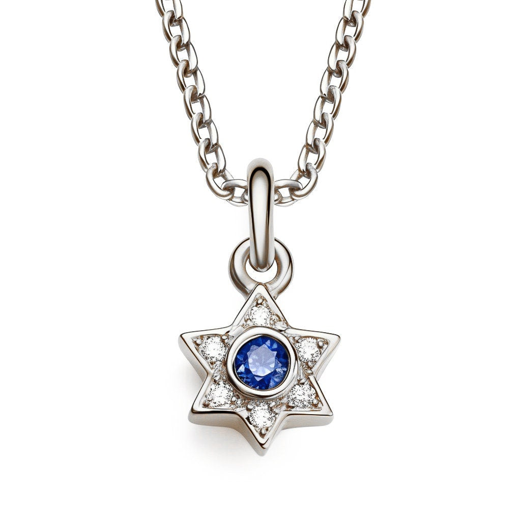 Magen David Necklace for Men | Magen David Jewelry