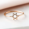 Magen David Gold Ring, Star Of David Ring, 14K Gold Magen David Ring, Israeli Jewelry, Jewish Star