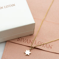 Fulll Star of David Charm Necklace | Magen David Jewelry