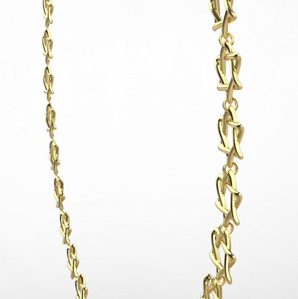 Star of David Necklace, Unique 14K Gold Rounded Stars Necklace, Jewish Star Of David Necklace, Magen David Jewelry