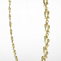 Star of David Necklace, Unique 14K Gold Rounded Stars Necklace, Jewish Star Of David Necklace, Magen David Jewelry