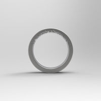 Shema Israel Ring, שמע ישראל, Israeli Symbolic ring, Unique Gold ring with Secret Prayer engraving, 14K Gold Shema Ring