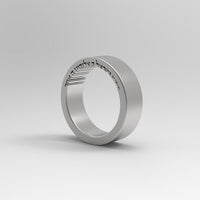 Shema Israel Ring, שמע ישראל, Israeli Symbolic ring, Unique Gold ring with Secret Prayer engraving, 14K Gold Shema Ring