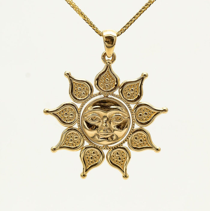 Personalized Pendant Necklace, Unique Gold Pendant Gift With Engraving