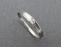Small Diamond Engagement Ring