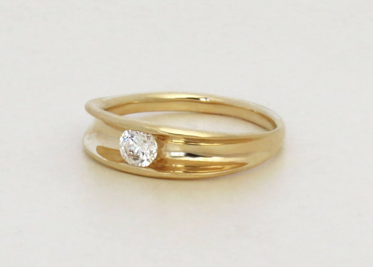 Diamond Engagement Ring | Ray of Light