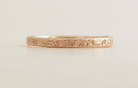 Floral Wedding Band