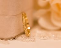 Romantic Lace Gold Ring