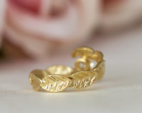 Leaf Engagement Ring