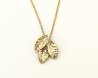Leaves Pendant Necklace