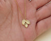 Leaves Pendant Necklace