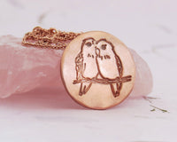 Love Birds Pendant Necklace