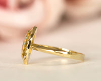 Halo Marquise Diamond Engagement Ring