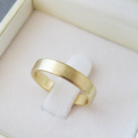 men wedding band in 14k or 18k gold