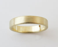 Classic Brushed Men Wedding Band | For Him