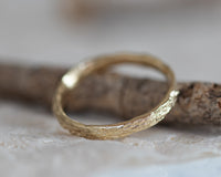 Nature Inspired Men Wedding Band