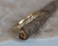 Nature Inspired Men Wedding Band