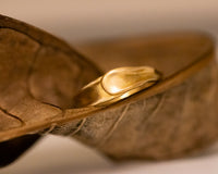 Overlapped Gold Ring