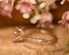 Nature Inspired Rose Quartz Ring