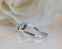 Blue Sapphire Marquise Ring, Sapphire Engagement Ring - Sivan Lotan Jewelry - טבעת ספיר מרקיזה - סיון לוטן תכשיטים