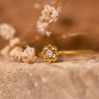 Flower Diamond Ring