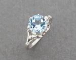 Vintage Blue Topaz Ring