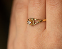 Vintage Diamond Engagement Ring