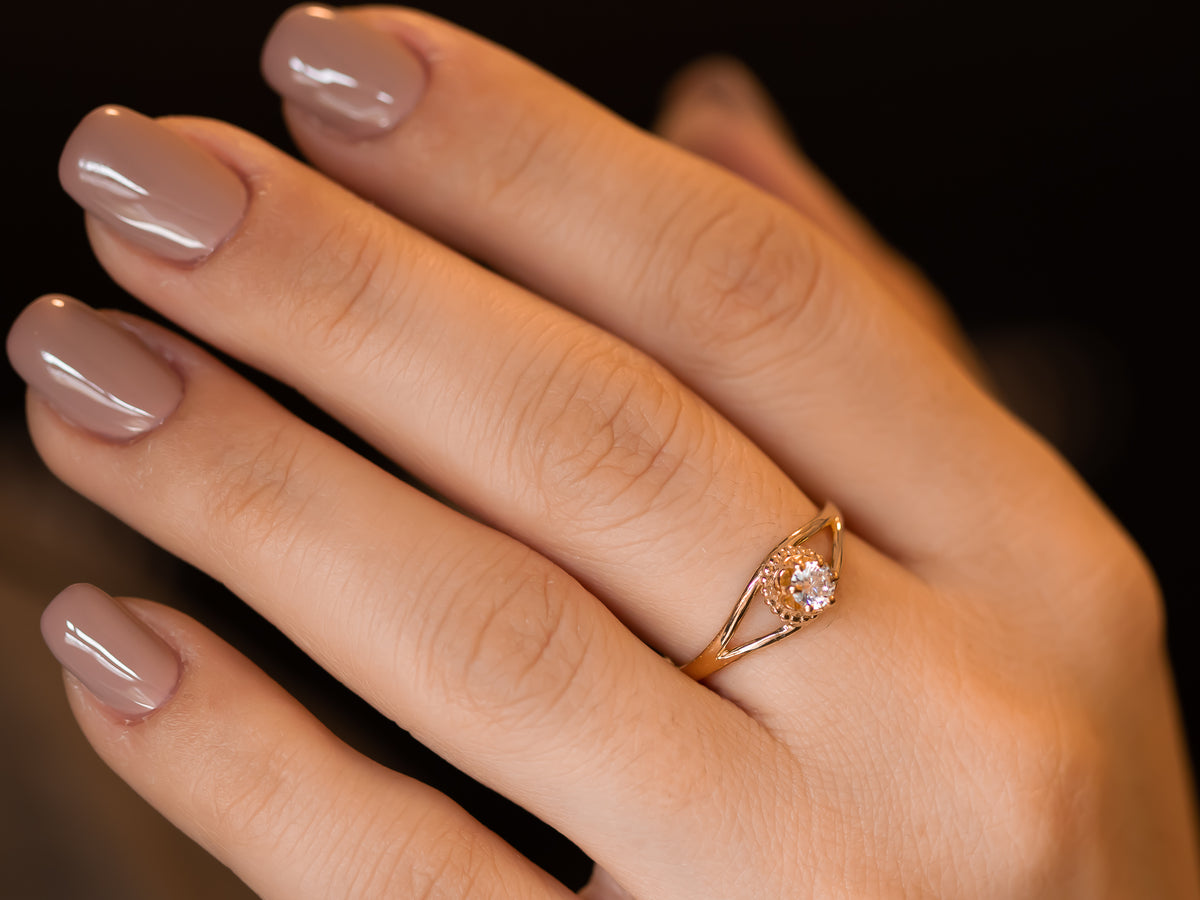Vintage Diamond Engagement Ring